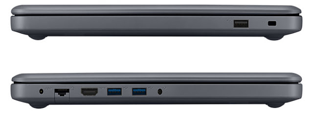 Notebook Samsung Expert X40 laterais